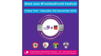 2022 West Asia #FootballForAll Festival